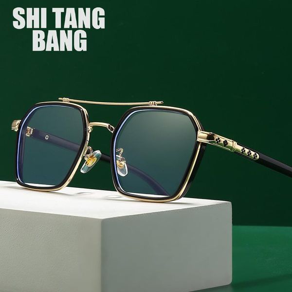 sunglasses 2021 fashion cool men mach style double beam metal frame anti-blue light glasses vintage pilot brand design eyewear, White;black
sunglasses 2021 fashion cool men mach style double beam metal frame anti-blue light glasses vintage pilot brand design eyewear, White;black