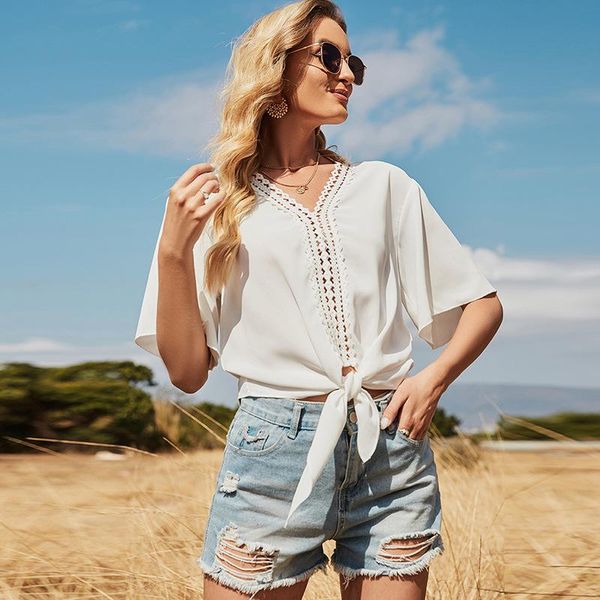 women's blouses & shirts duisnena boho blouse casual white women belt hollow out lace chiffon mujer camisas blusas
women's blouses & shirts duisnena boho blouse casual white women belt hollow out lace chiffon mujer camisas blusas