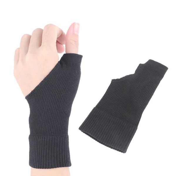 fingerless gloves 3 pairs black palm wrist protector hand support sprain arthritis bracer belt basketball sports arm sleeve bandage, Blue;gray
fingerless gloves 3 pairs black palm wrist protector hand support sprain arthritis bracer belt basketball sports arm sleeve bandage, Blue;gray