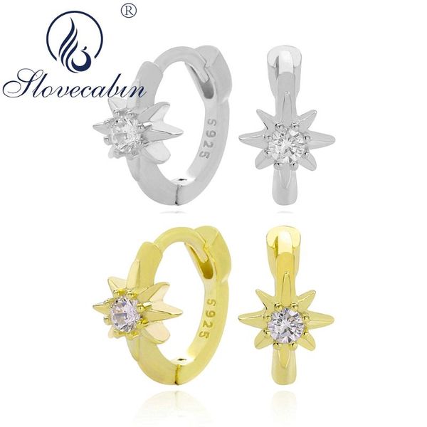 hoop & huggie slovecabin authentic 925 sterling silver shiny crystal huggies earrings for women zircon circle fine jewelry gift, Golden;silver
hoop & huggie slovecabin authentic 925 sterling silver shiny crystal huggies earrings for women zircon circle fine jewelry gift, Golden;silver