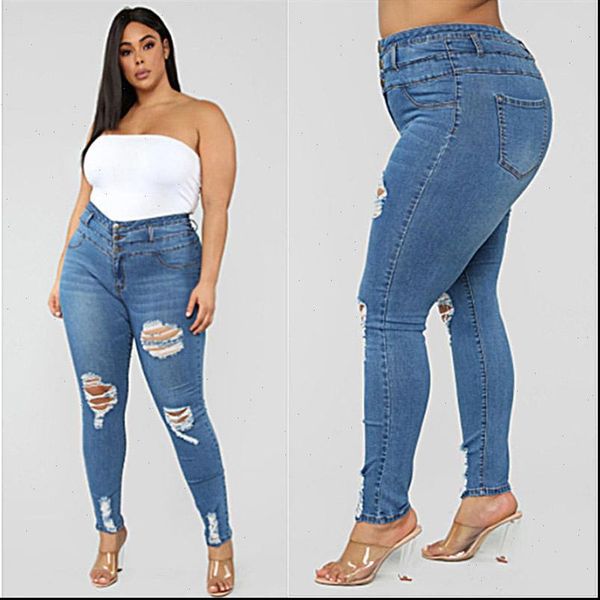 plus size women jeans clothing xl 5xl womens ripped high waist skinny denim casual pencil pants quality wholesale price, Blue
plus size women jeans clothing xl 5xl womens ripped high waist skinny denim casual pencil pants quality wholesale price, Blue