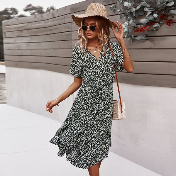 2021beach boho summer dress shirt 2021 floral vintage high waist dresses women casual loose single-breasted midi slim elegant robe, Black;gray
2021beach boho summer dress shirt 2021 floral vintage high waist dresses women casual loose single-breasted midi slim elegant robe, Black;gray