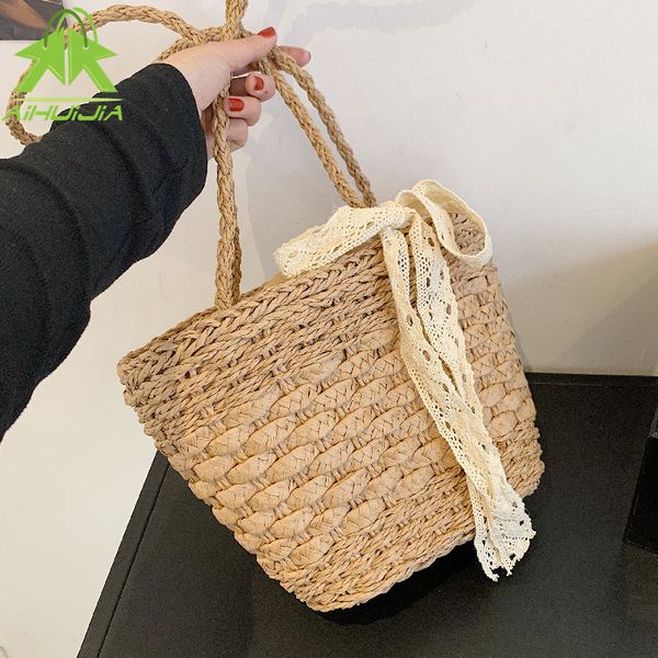fashion ribbon ladies straw bag bohemia woven female handbags 2021 summer beach rattan bag large capacity travel shoulder bag
fashion ribbon ladies straw bag bohemia woven female handbags 2021 summer beach rattan bag large capacity travel shoulder bag