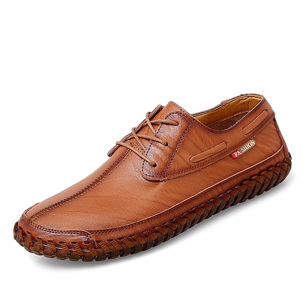 Men Casual Shoes Genuine Leather Mens Shoes Spring Casual Waterproof Work Shoes Outdoor Rubber Lace-up Oxford Chaussure %, Black
Men Casual Shoes Genuine Leather Mens Shoes Spring Casual Waterproof Work Shoes Outdoor Rubber Lace-up Oxford Chaussure %, Black