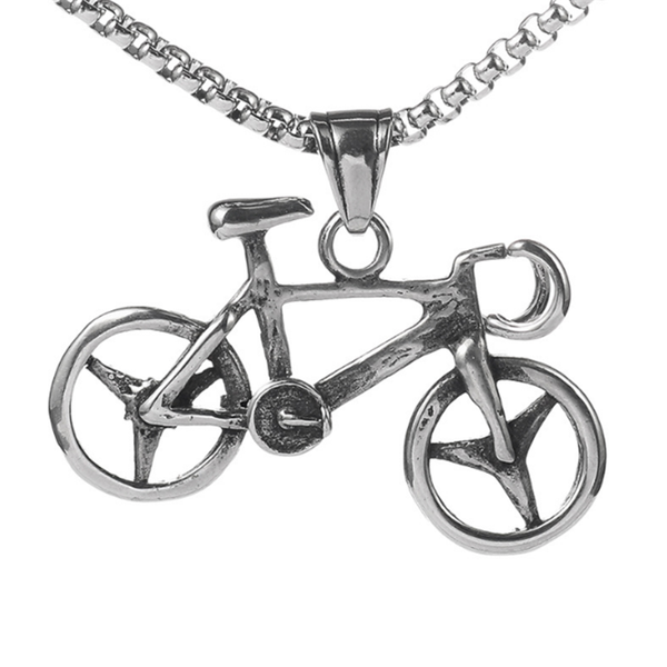pendant necklaces 100% stainless steel hip hop rock personality trend bicycle titanium necklace bijoux acier inoxidable femme, Silver
pendant necklaces 100% stainless steel hip hop rock personality trend bicycle titanium necklace bijoux acier inoxidable femme, Silver