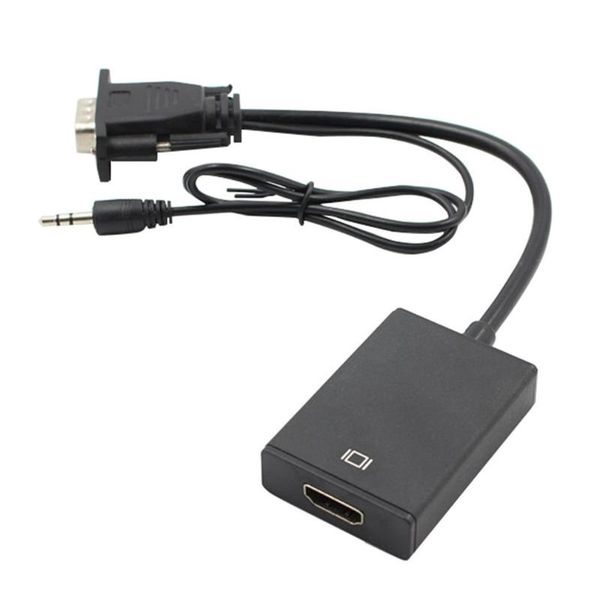 vga to converter male female adapter cable with audio output 1080p for pc lapcables & connectors
vga to converter male female adapter cable with audio output 1080p for pc lapcables & connectors