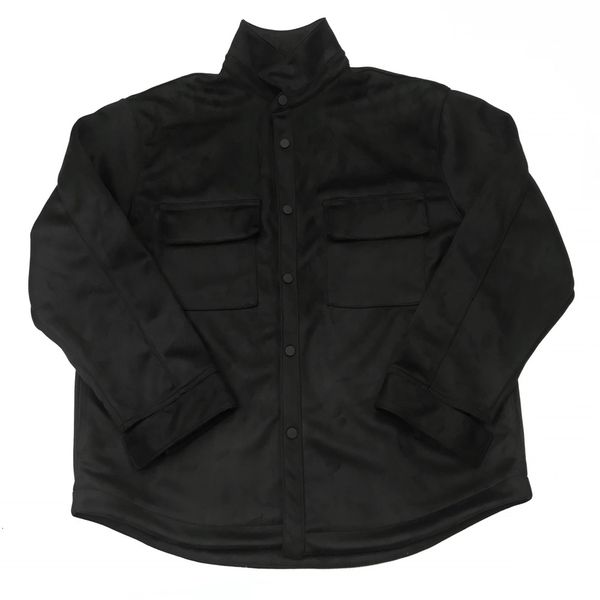 hoodies kanye west long sleeve faux-suede jacket autumn snap cargo overshirt men streetwear, Black
hoodies kanye west long sleeve faux-suede jacket autumn snap cargo overshirt men streetwear, Black