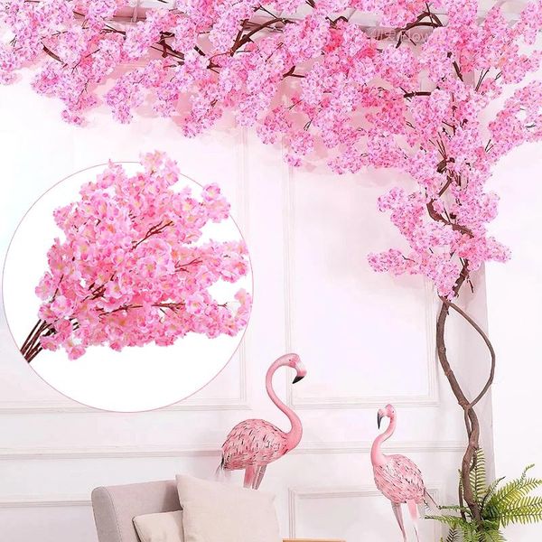 fork cherry blossom branches artificial flowers 100cm fake plant tree home party decor diy wedding wall decoration flower decorative & wreat
fork cherry blossom branches artificial flowers 100cm fake plant tree home party decor diy wedding wall decoration flower decorative & wreat