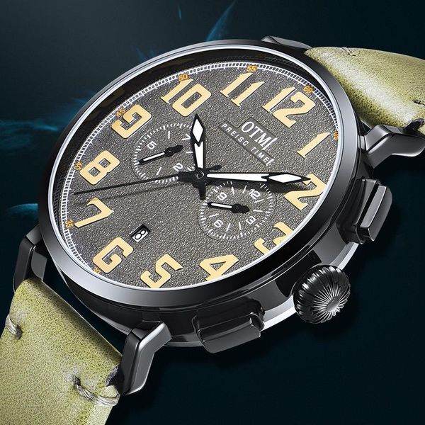 wristwatches otm men's automatic mechanical watch 30atm wife band tape calendar fashion male decoration, Slivery;brown
wristwatches otm men's automatic mechanical watch 30atm wife band tape calendar fashion male decoration, Slivery;brown