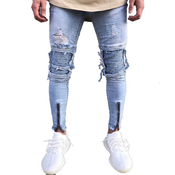 fashion gentlemen stylishly new designed straight slim fit jeans broek casual jean, Blue
fashion gentlemen stylishly new designed straight slim fit jeans broek casual jean, Blue