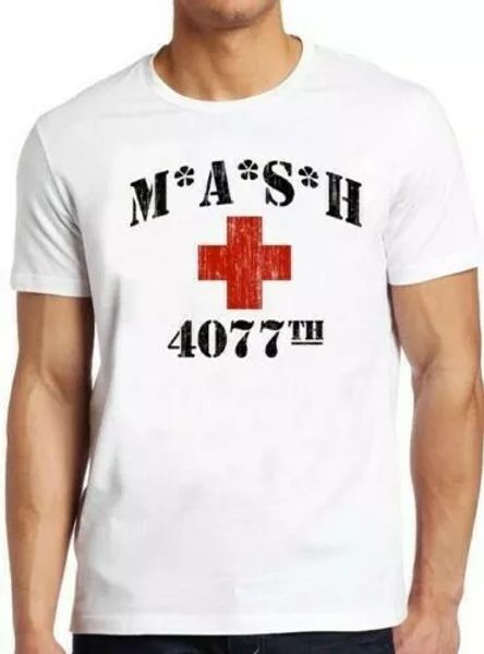 mash 4077th 70s tv series show usa comedy funny cool gift tee t shirt 4205, White;black
mash 4077th 70s tv series show usa comedy funny cool gift tee t shirt 4205, White;black