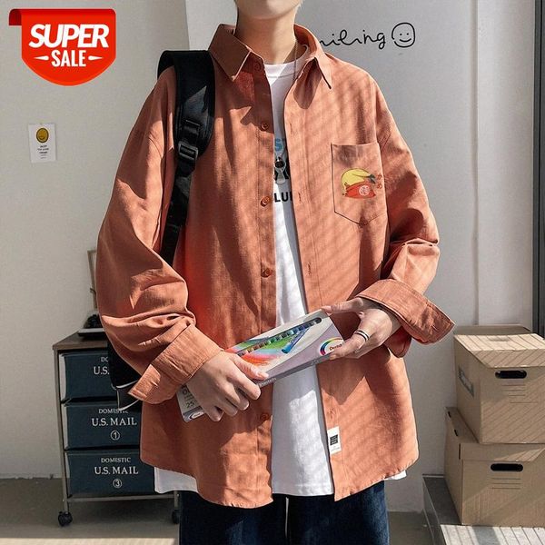 burst wear long-sleeved versatile casual shirts men's jackets hong kong style trend lining #zu10, White;black
burst wear long-sleeved versatile casual shirts men's jackets hong kong style trend lining #zu10, White;black