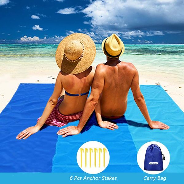 outdoor pads 2m*2.1m large beach blanket waterproof sandproof foldable quick drying camping picnic hiking travel mat
outdoor pads 2m*2.1m large beach blanket waterproof sandproof foldable quick drying camping picnic hiking travel mat