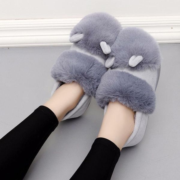 house wear women furry slippers winter warm soft faux fur flats rubber home slides luxury casual shoes ladies female, Black
house wear women furry slippers winter warm soft faux fur flats rubber home slides luxury casual shoes ladies female, Black