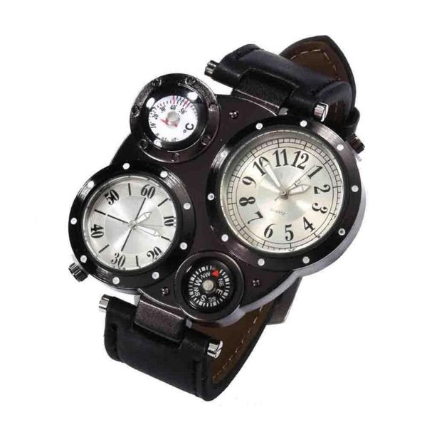 wristwatches creative 4 dials digital bracelet watches men chic dual movement quartz sport watch waterproof outdoor thermometer compass cloc, Slivery;brown
wristwatches creative 4 dials digital bracelet watches men chic dual movement quartz sport watch waterproof outdoor thermometer compass cloc, Slivery;brown