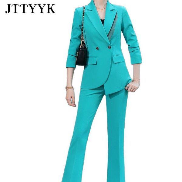 women's two piece pants korean fashion winter coat for women slim office clothes ladies black elegant business suit casual white pant
women's two piece pants korean fashion winter coat for women slim office clothes ladies black elegant business suit casual white pant