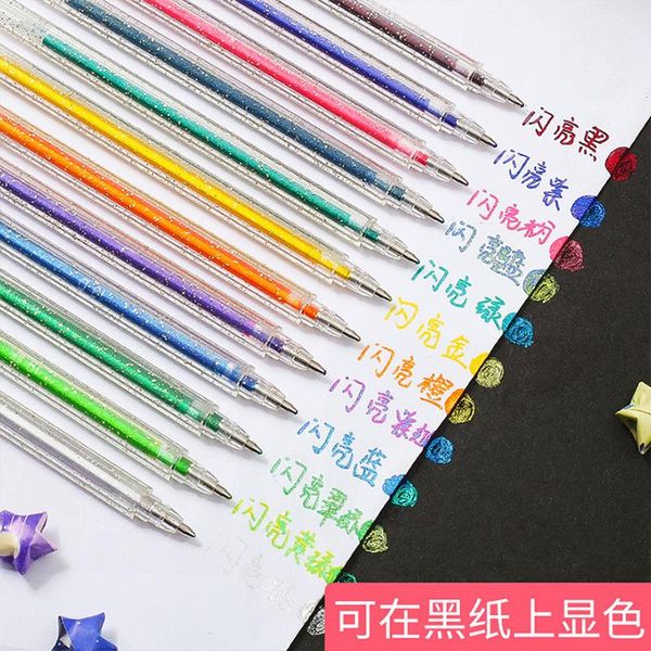 gel pens 18pcs multicolour ballpoint 1mm colorful refill sets for drawing patting office school students stationery supplies
gel pens 18pcs multicolour ballpoint 1mm colorful refill sets for drawing patting office school students stationery supplies