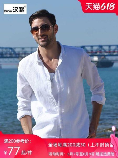men's dress shirts hanxu small square collar cotton linen long sleeve shirt business casual korean slim white, White;black
men's dress shirts hanxu small square collar cotton linen long sleeve shirt business casual korean slim white, White;black