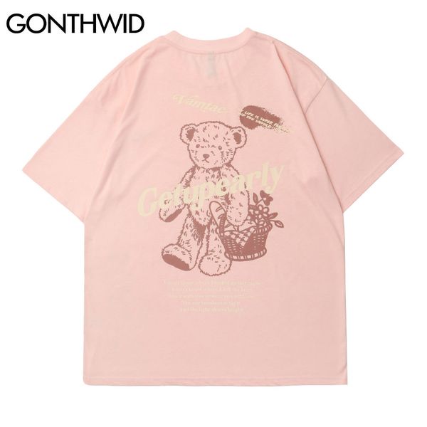gonthwid t-shirts men streetwear hip hop cartoon bear flower basket print short sleeve tees cotton casual harajuku tshirts c0315, White;black
gonthwid t-shirts men streetwear hip hop cartoon bear flower basket print short sleeve tees cotton casual harajuku tshirts c0315, White;black