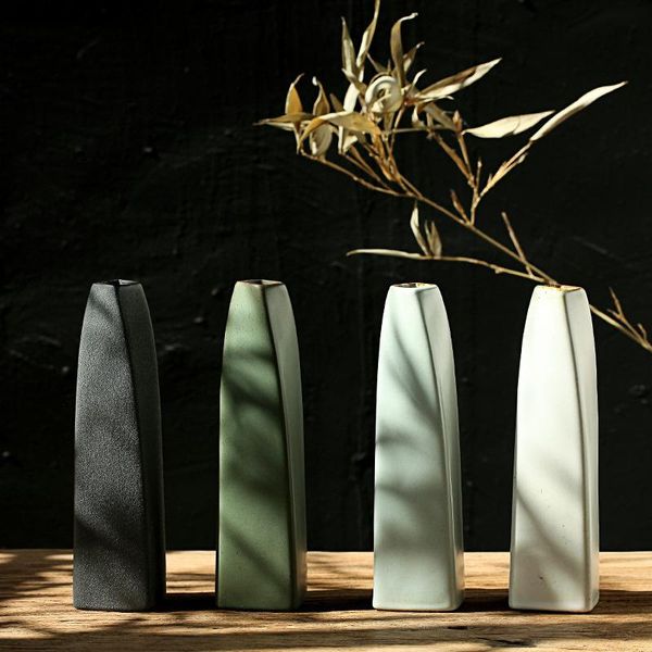 vases japanese mini ceramic vase, flower ware, coarse pottery, zen, insert, soft decoration, four colors
vases japanese mini ceramic vase, flower ware, coarse pottery, zen, insert, soft decoration, four colors