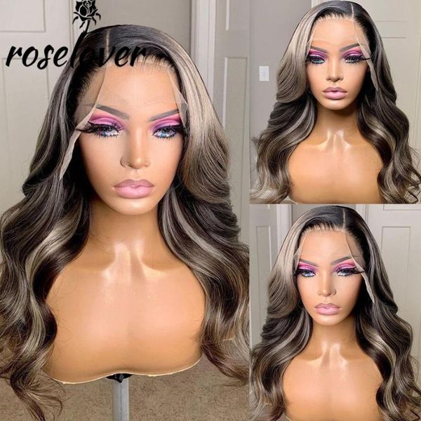 lace wigs highlight blonde front for women human hair body wave transparent wig preplucked brazilian remy bleach knots, Black;brown
lace wigs highlight blonde front for women human hair body wave transparent wig preplucked brazilian remy bleach knots, Black;brown