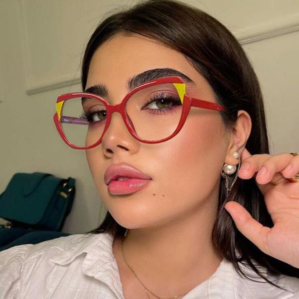 fashion sunglasses frames 2021 double color frame optical anti-blue glasses women vintage comfortable computer eyeglasses female spectacles, Black
fashion sunglasses frames 2021 double color frame optical anti-blue glasses women vintage comfortable computer eyeglasses female spectacles, Black