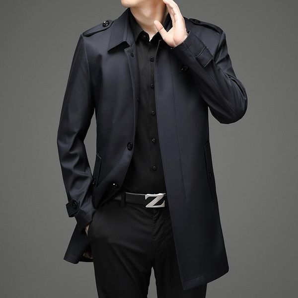 men's trench coats coat men classic single-breasted mens long clothing jackets & british style overcoat -4xl size, Tan;black
men's trench coats coat men classic single-breasted mens long clothing jackets & british style overcoat -4xl size, Tan;black