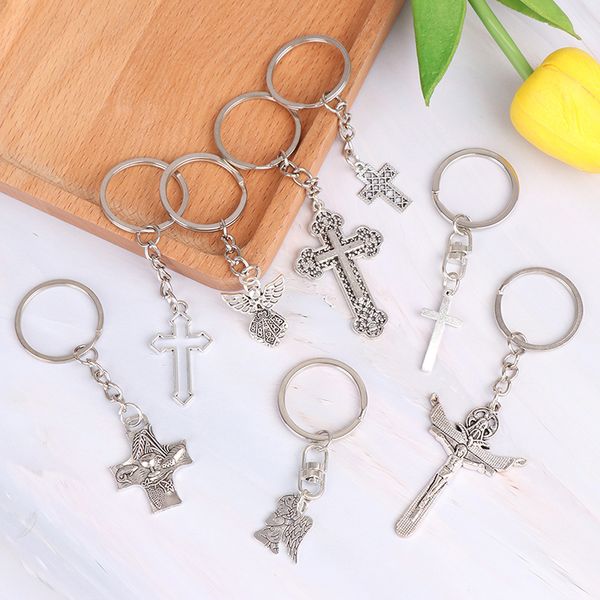 1 Piece Vintage Jesus Christianity Accessory Car Keychain Cross Keychain Handmade DIY Jewelry Car Key Chain Ring Holder For Men
1 Piece Vintage Jesus Christianity Accessory Car Keychain Cross Keychain Handmade DIY Jewelry Car Key Chain Ring Holder For Men