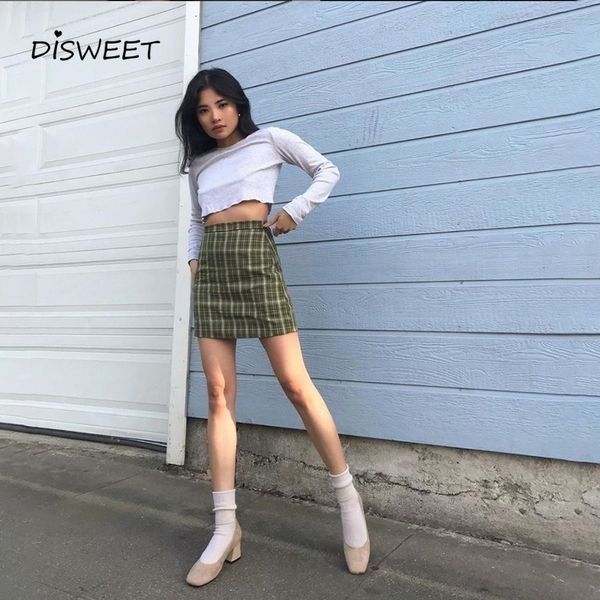 skirts fashion plaid printed mini woman simple high waist slim fit zipper ladies nordic summer loose green skirt women, Black
skirts fashion plaid printed mini woman simple high waist slim fit zipper ladies nordic summer loose green skirt women, Black