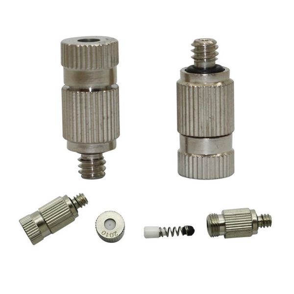 watering equipments 0.1~0.5mm high pressure mist nozzle greenhouse sprinkler irrigation plant cooling systeem stainless steel spray 3 pcs
watering equipments 0.1~0.5mm high pressure mist nozzle greenhouse sprinkler irrigation plant cooling systeem stainless steel spray 3 pcs