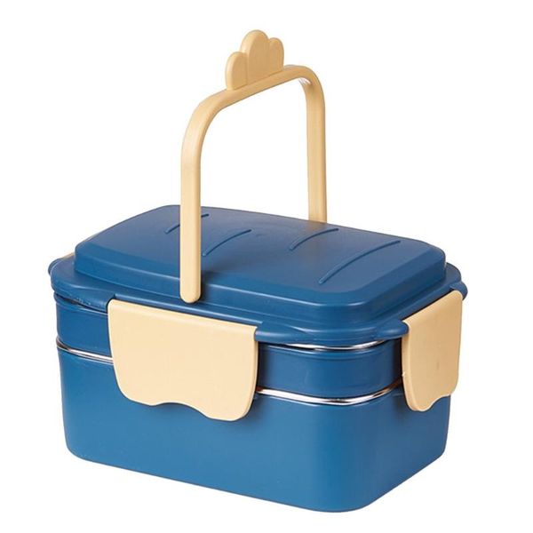 double-layer lunch box stainless steel storage container portable leak-proof silicone ring seal lunchbox cartoon tableware dinnerware s sets
double-layer lunch box stainless steel storage container portable leak-proof silicone ring seal lunchbox cartoon tableware dinnerware s sets
