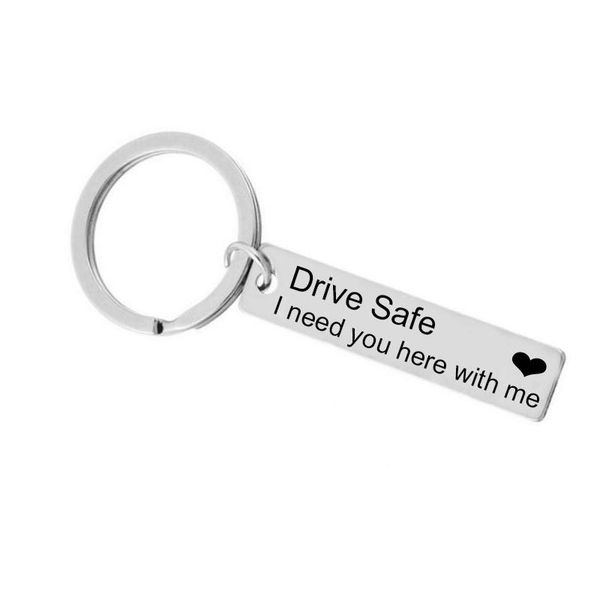 keychains drive safe i need you here with me for husband/boyfriend custom handmade car personalized keyrings, Silver
keychains drive safe i need you here with me for husband/boyfriend custom handmade car personalized keyrings, Silver