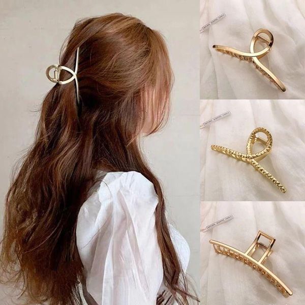 hair clips & barrettes 2021 woman metal accessories chic hairclips hairpins ladies hairgrip headwear girls ornaments crab, Golden;silver
hair clips & barrettes 2021 woman metal accessories chic hairclips hairpins ladies hairgrip headwear girls ornaments crab, Golden;silver