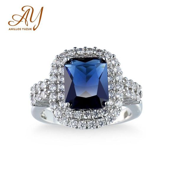cluster rings anillos yuzuk 925 sterling silver jewelry square blue green red gemstone female zircon ring for women wedding engagement, Golden;silver
cluster rings anillos yuzuk 925 sterling silver jewelry square blue green red gemstone female zircon ring for women wedding engagement, Golden;silver