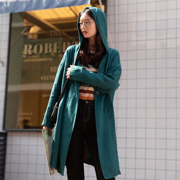 coats women's hoodie korean fashion casual retro loose long slim windbreaker coat 900h, Tan;black
coats women's hoodie korean fashion casual retro loose long slim windbreaker coat 900h, Tan;black