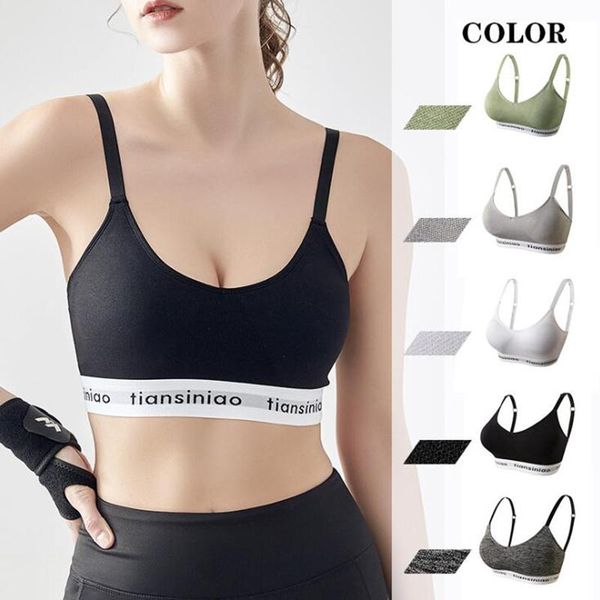 yoga lingerie adjustable push up bra woman seamless fitness sports bras solid for women workout running gym clothing, White;black
yoga lingerie adjustable push up bra woman seamless fitness sports bras solid for women workout running gym clothing, White;black