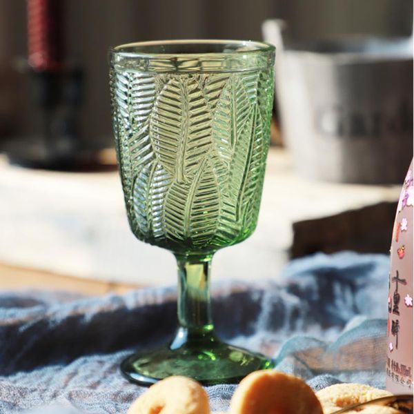 wine glasses leaf texture stained glass goblet 350ml drinking coffee milk juice champagne whiskey kawaii water cups home decoration
wine glasses leaf texture stained glass goblet 350ml drinking coffee milk juice champagne whiskey kawaii water cups home decoration