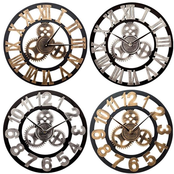 40/50cm vintage silent wall clock arabic roman numeral pendulum clocks for living room bedroom office home decor
40/50cm vintage silent wall clock arabic roman numeral pendulum clocks for living room bedroom office home decor