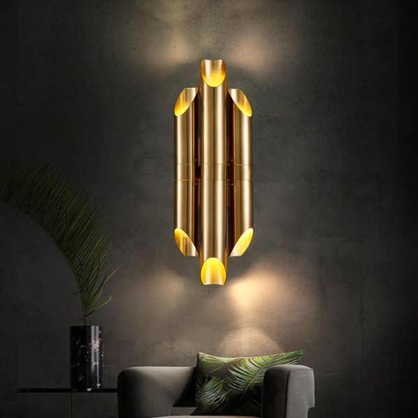 wall lamp modern gold tube led sconces home decor for living room bedroom bedside luxury indoor creative design light fixtures
wall lamp modern gold tube led sconces home decor for living room bedroom bedside luxury indoor creative design light fixtures