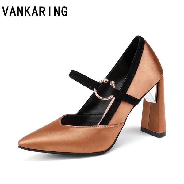 women high heels brand pumps satin shoes pointed toe buckle strap summer party dress wedding plus size, Black
women high heels brand pumps satin shoes pointed toe buckle strap summer party dress wedding plus size, Black