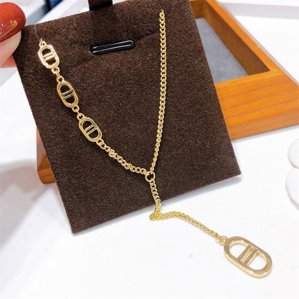 chains copper gilded long chain dd letter necklace female niche design sense net celebrity accessories creative jewelry wholesale, Silver
chains copper gilded long chain dd letter necklace female niche design sense net celebrity accessories creative jewelry wholesale, Silver