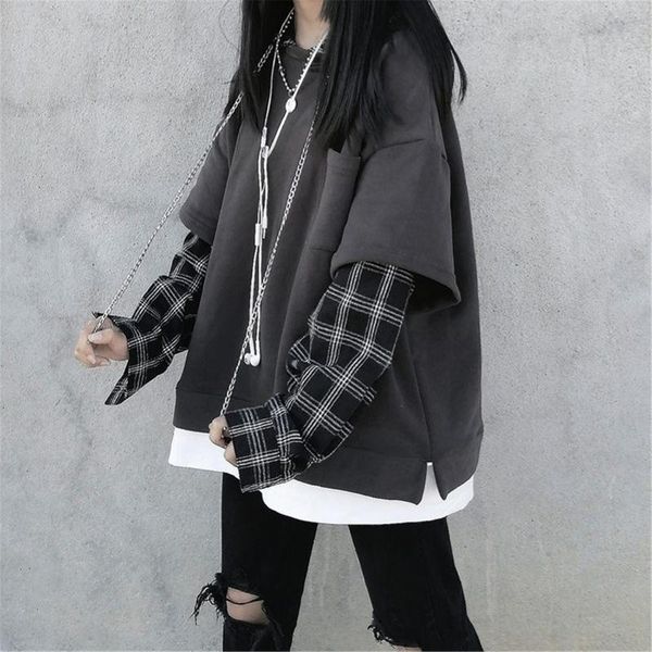 women's hoodies & sweatshirts japan patchwork hoodie sweatshirt girl spring women loose amine hip hop cute funny oversize korean high, Black
women's hoodies & sweatshirts japan patchwork hoodie sweatshirt girl spring women loose amine hip hop cute funny oversize korean high, Black