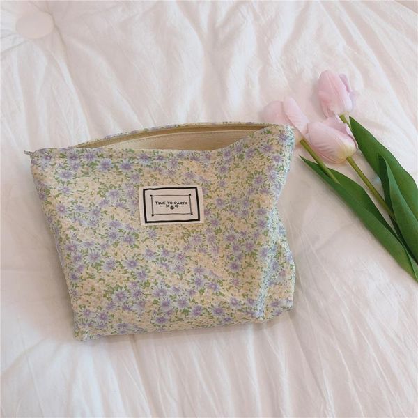 women cosmetic bag cotton fabric floral makeup organizer travel washing bags large capacity pouch beauty clutches & cases
women cosmetic bag cotton fabric floral makeup organizer travel washing bags large capacity pouch beauty clutches & cases