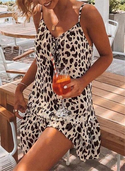 mini summer beach short women dress spaghetti strap leopard print boho dresses ladies loose femme robe, Black;gray
mini summer beach short women dress spaghetti strap leopard print boho dresses ladies loose femme robe, Black;gray