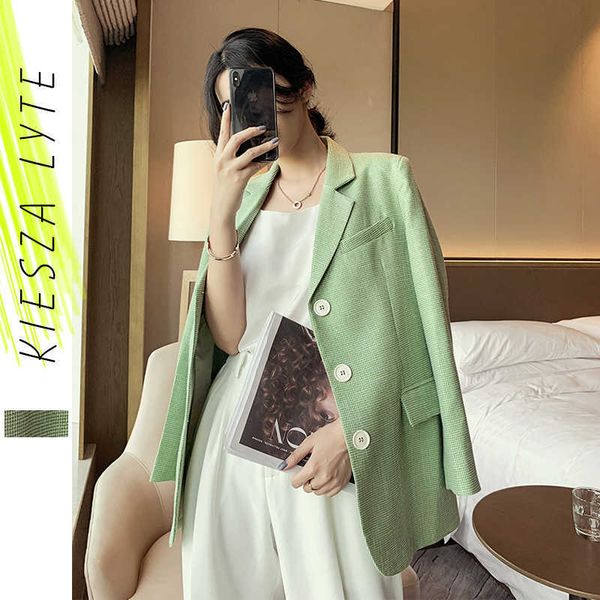 women blazers jackets spring autumn casual slim plaid femenino ladies blazer female outwear high street 210608, White;black
women blazers jackets spring autumn casual slim plaid femenino ladies blazer female outwear high street 210608, White;black