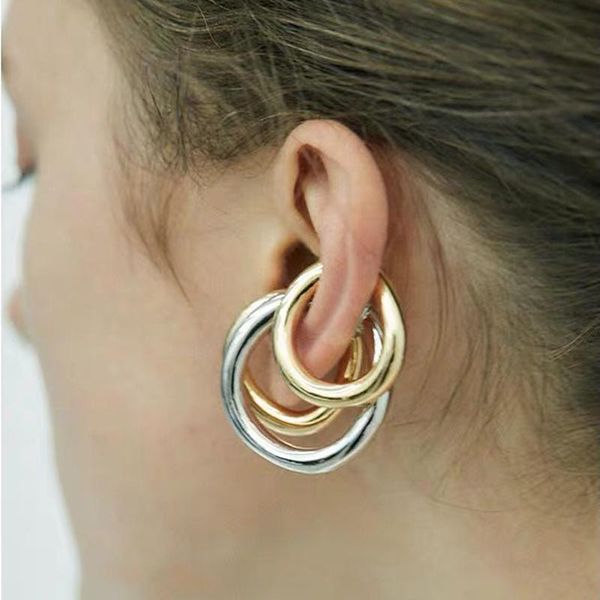 clip-on & screw back 2021 fashion gold silver color ear cuff clip on earrings punk rock asymmetry circle non pierced for women party jewelry
clip-on & screw back 2021 fashion gold silver color ear cuff clip on earrings punk rock asymmetry circle non pierced for women party jewelry