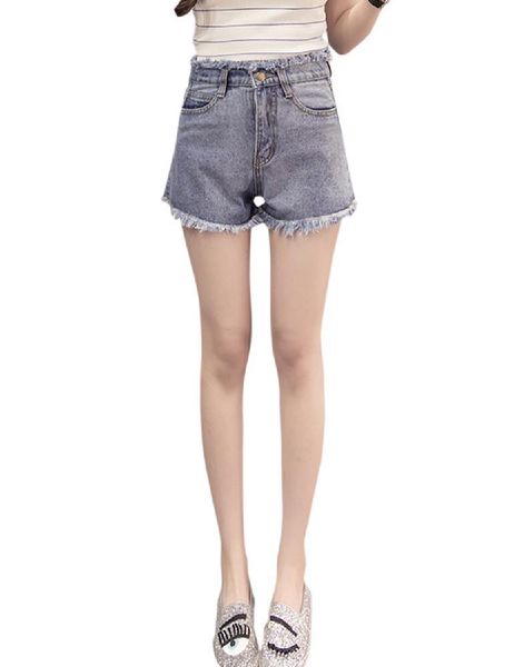 women's jeans missky nwe summer women shorts stylish denim high-waist loose short pants gift female clothes, Blue
women's jeans missky nwe summer women shorts stylish denim high-waist loose short pants gift female clothes, Blue