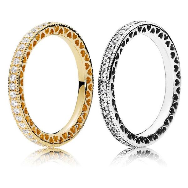 cluster rings authentic 925 sterling silver hearts stackable for women european original diy jewelry s925 ring, Golden;silver
cluster rings authentic 925 sterling silver hearts stackable for women european original diy jewelry s925 ring, Golden;silver