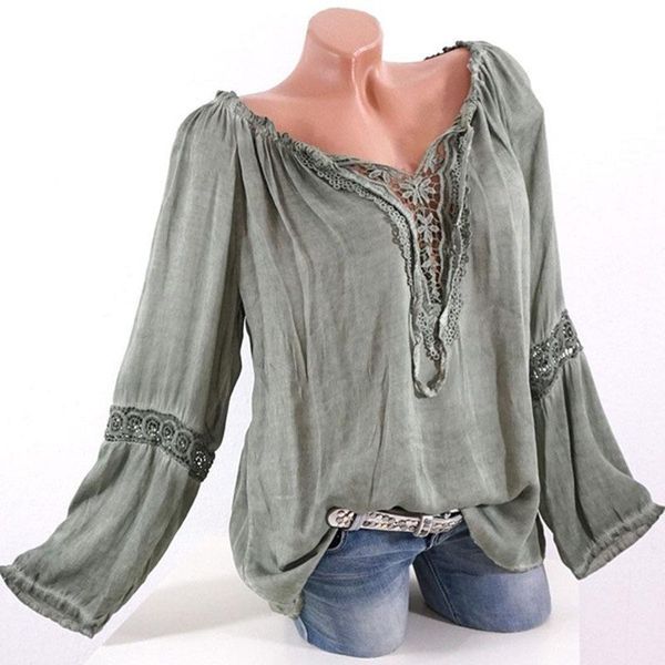 plus size 2021 summer women long sleeve floral lace shirts casual blouse loose blusas women's blouses &, White
plus size 2021 summer women long sleeve floral lace shirts casual blouse loose blusas women's blouses &, White