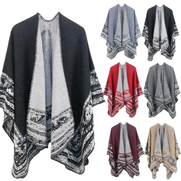 scarves winter thick scarf oversize women cashmere ponchos capes fashion pashmina ladies shawl cape stoles warm travel blanket, Blue;gray
scarves winter thick scarf oversize women cashmere ponchos capes fashion pashmina ladies shawl cape stoles warm travel blanket, Blue;gray